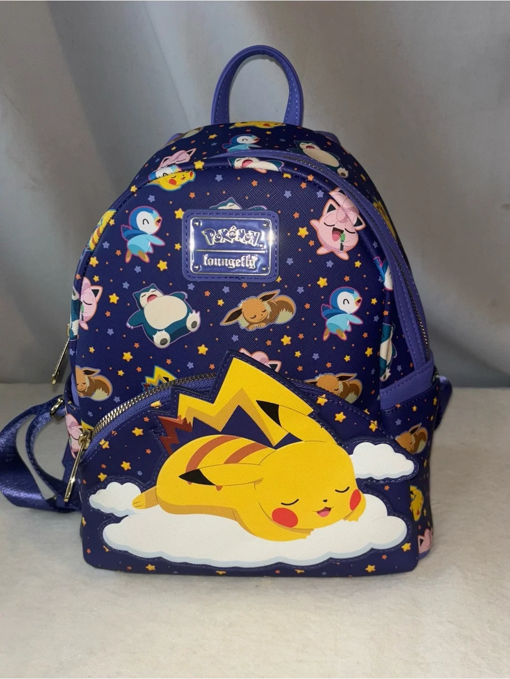Loungefly Pokémon Sleeping Pikachu Mini Backpack